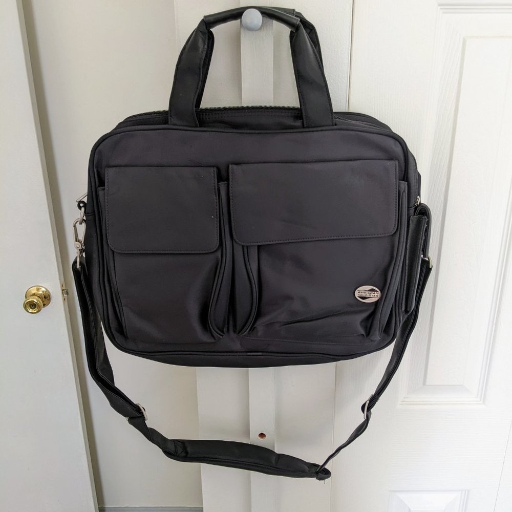 👜American Tourister 16.5" Black Laptop Bag👜